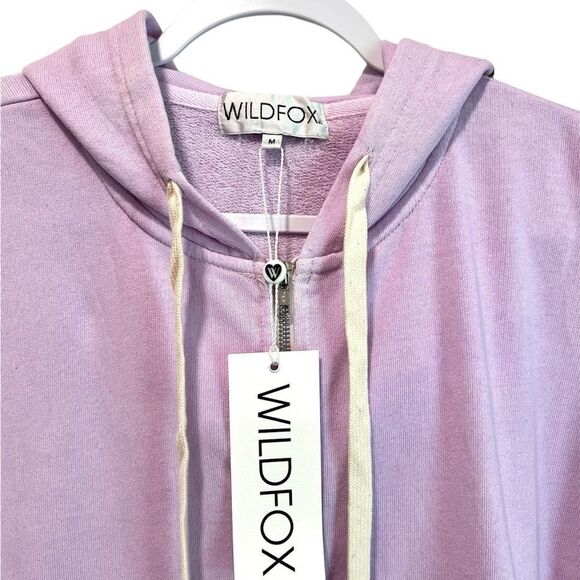 WILDFOX Wildflowers Kinley Full Zip Hoodie Size Medium - Picture 4 of 8